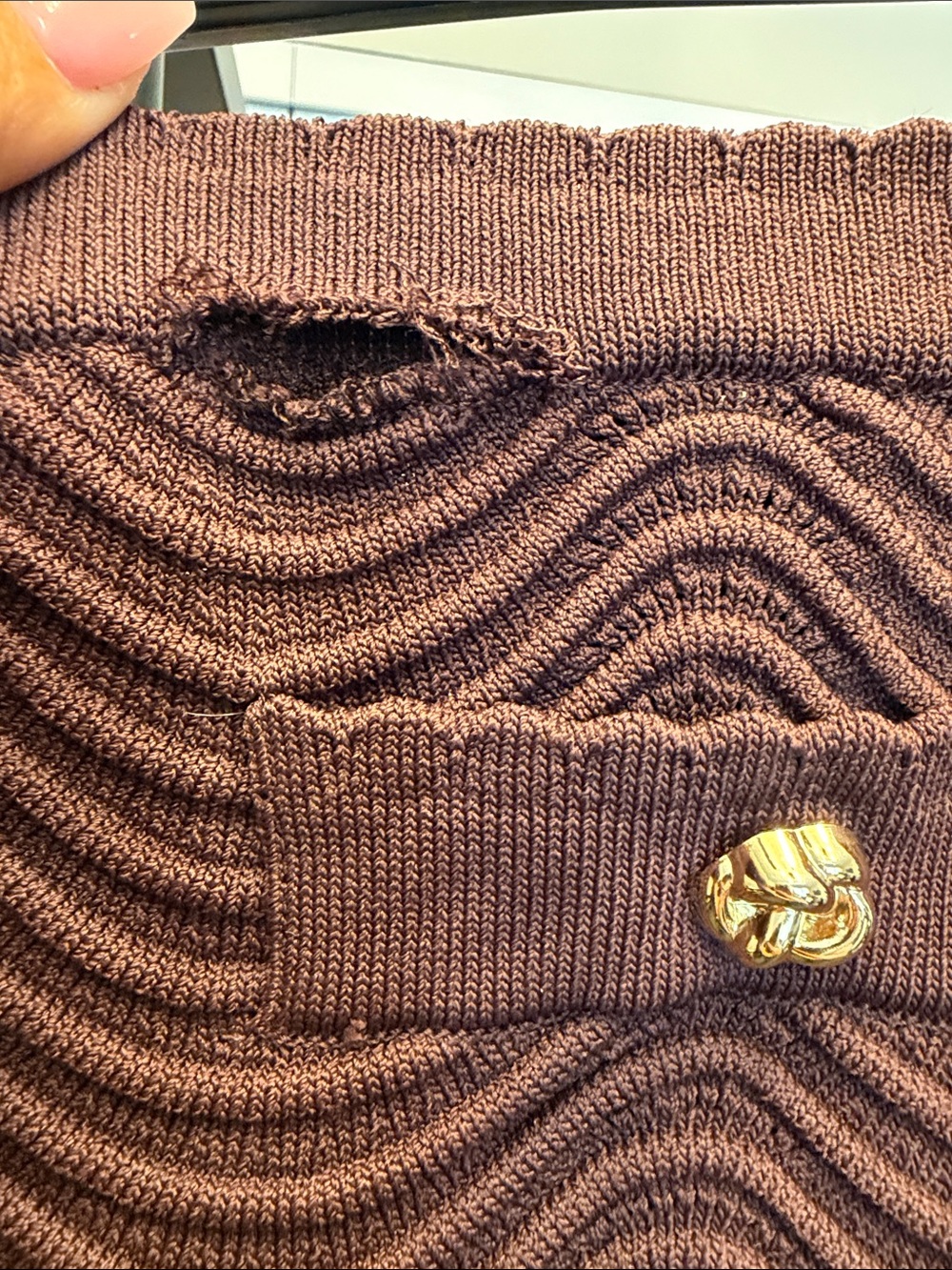Alina Knit Mini Skirt - Picture 6 of 6